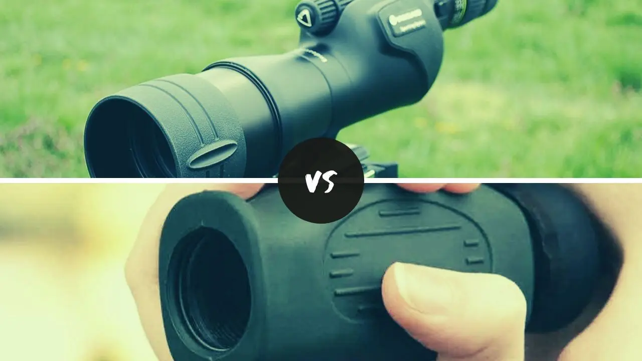 Monocular vs Spotting Scope