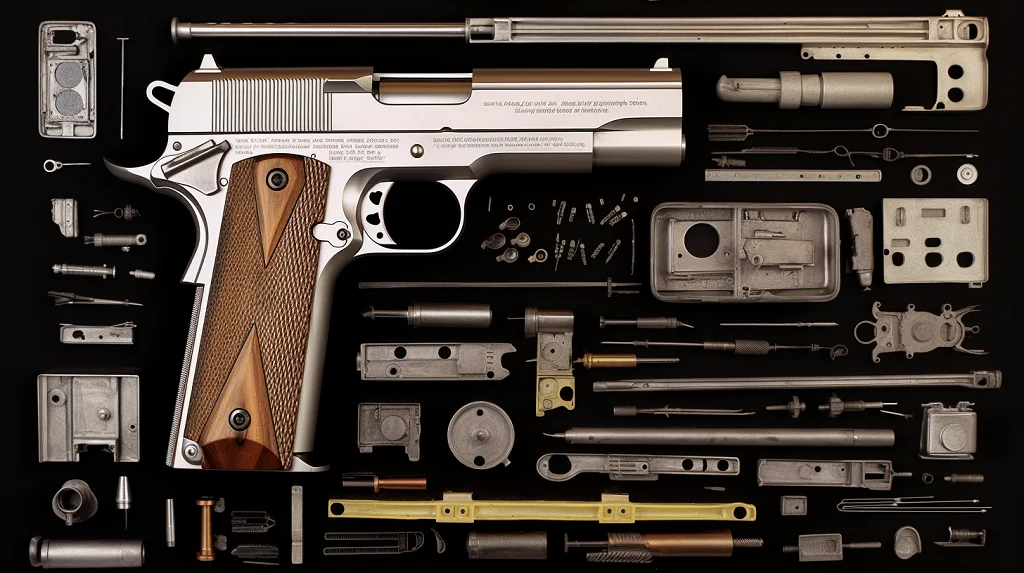 1911 Parts Diagram: Exploring the Anatomy of a Classic Pistol