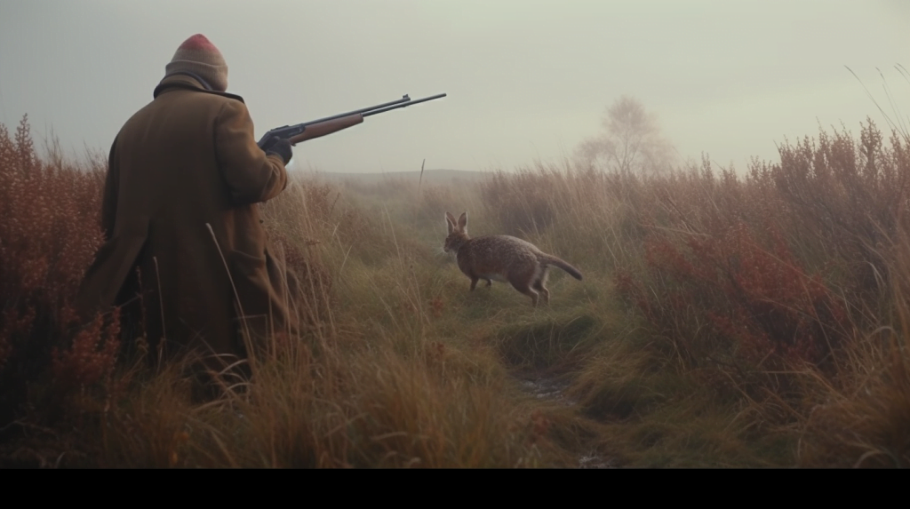 Wild Hare Shooting
