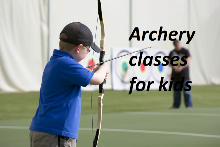 Archery Classes For Kids Igniting The Passion For Archery At A Young   Archery Classes For Kids 767x511 