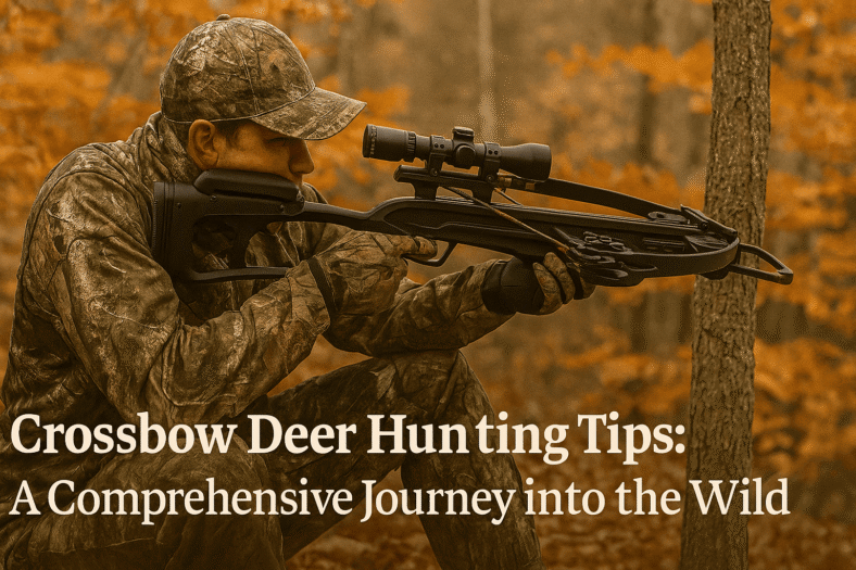Crossbow deer hunting setup guide with safety and shot-planning tips