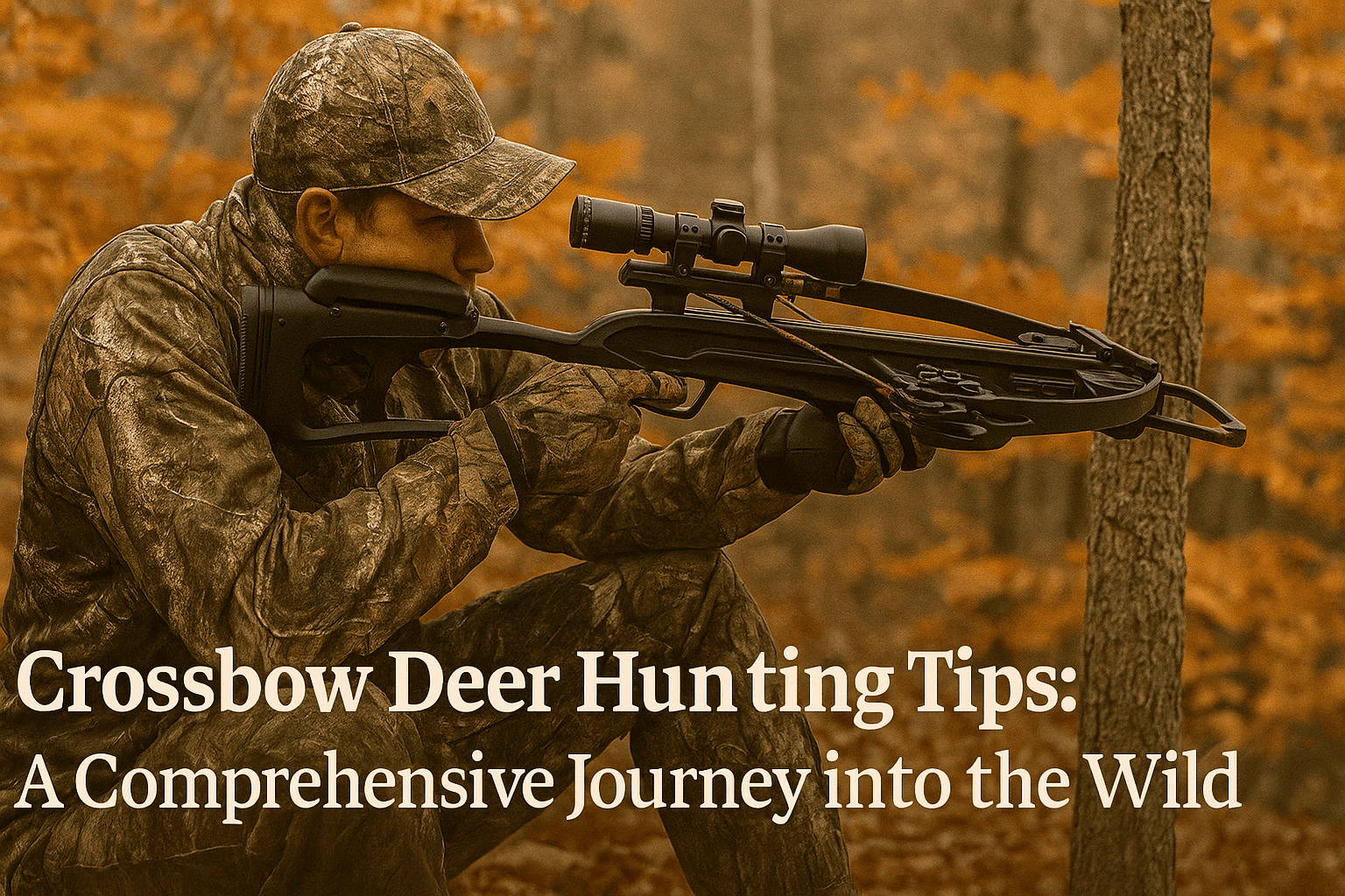 crossbow hunting tips