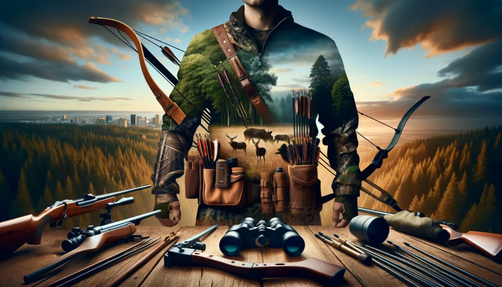 Blend of Traditional and Modern Hunting Gears