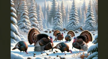 Winter’s Grip: How Cold Weather Impacts Wild Turkeys