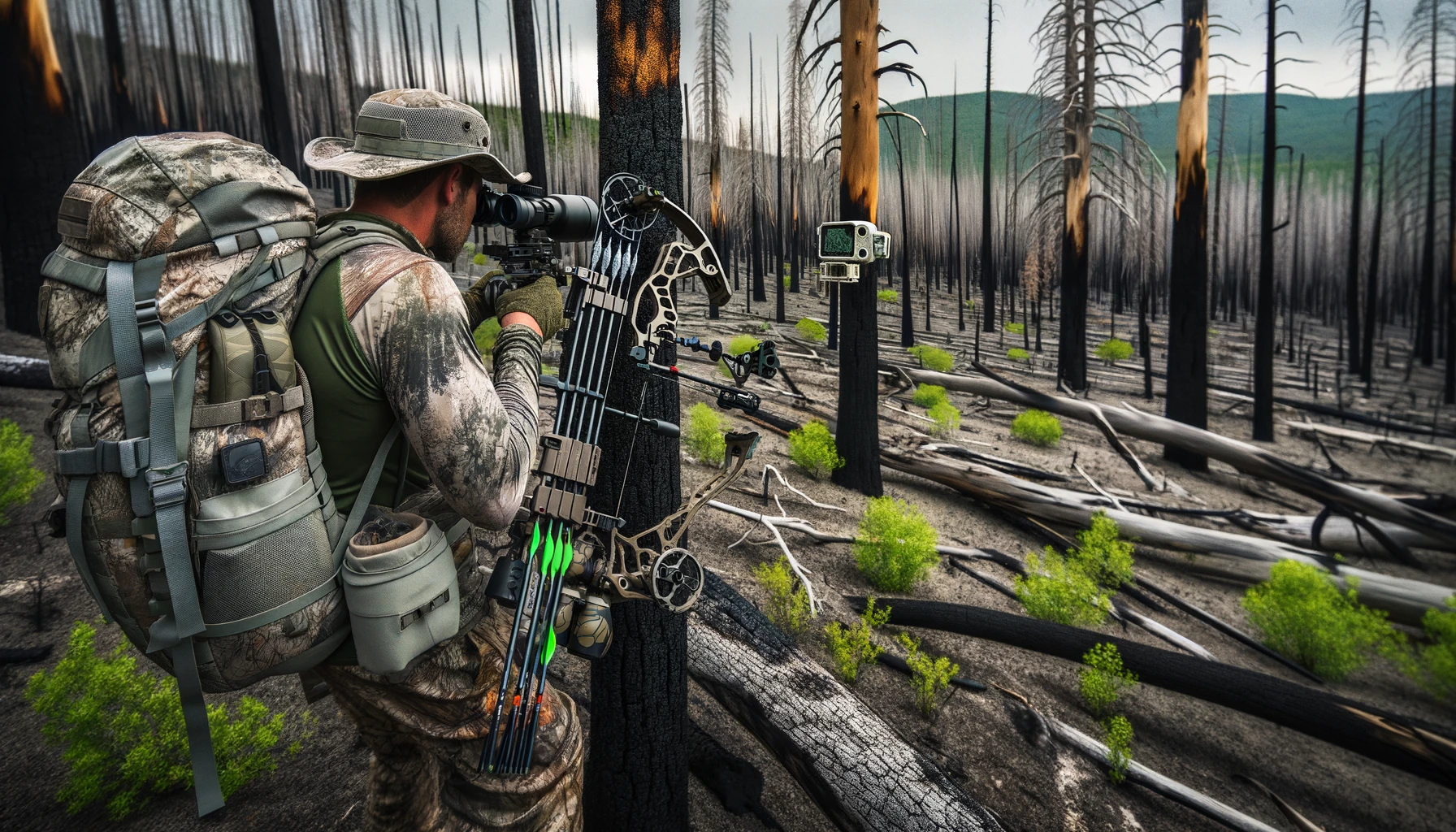 Rising from the Ashes: Ethical Hunting Strategies in Post-Fire Ecosystems