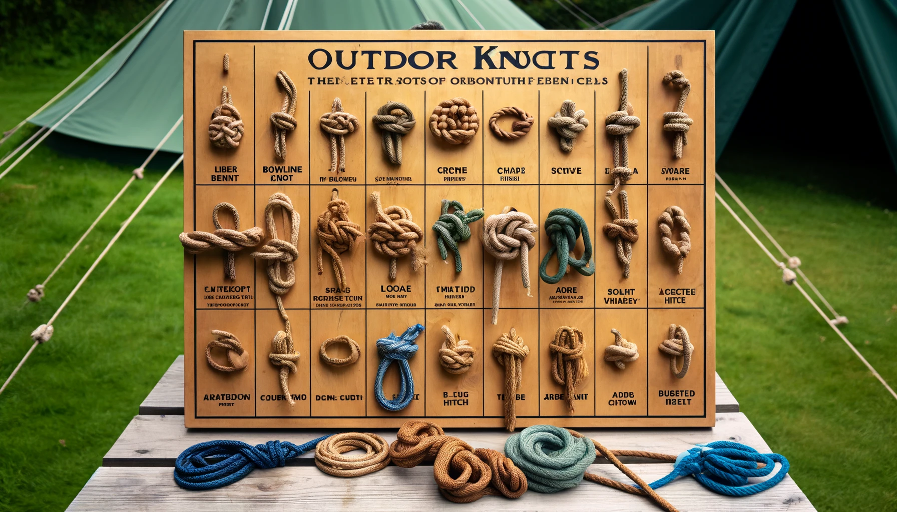 Knot Mastery: 20 Essential Outdoor Knots and Hitches