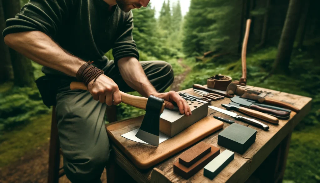 How to Sharpen an Axe