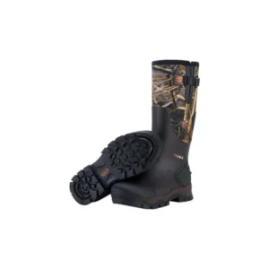 HISEA's Adjustable Calf Waterproof Rubber Hunting Boots for Men