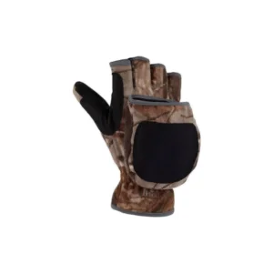 Carhartt Men's Hunt Fleece Camo Flip Mitten
