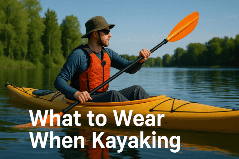 what to wear when kayaking