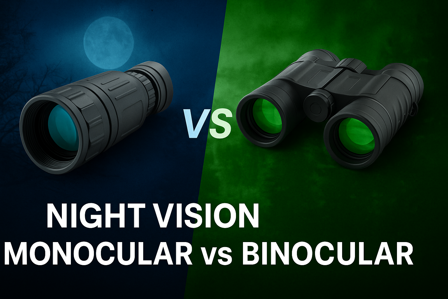 night vision monocular vs binocular