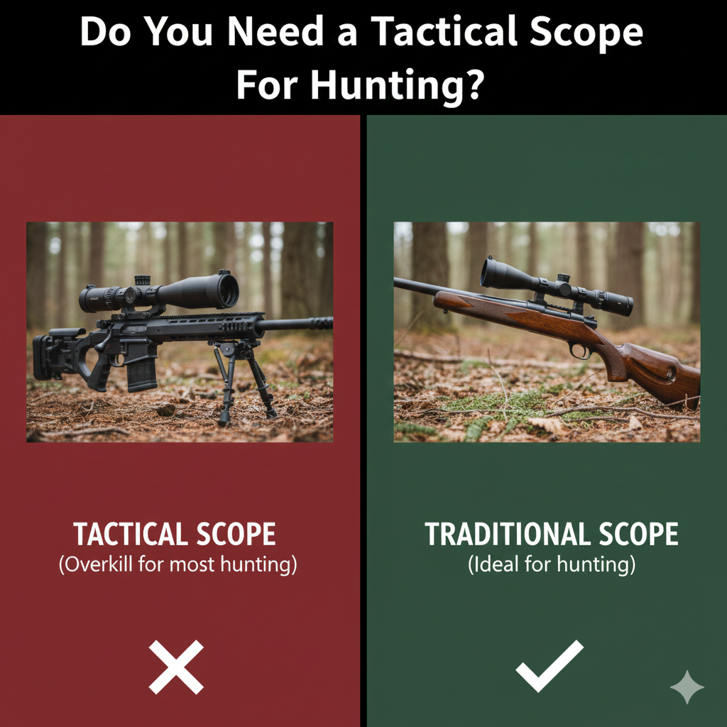 Do You Need a Tactical Scope for Hunting