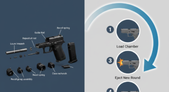 How a Semi-Automatic Pistol Works