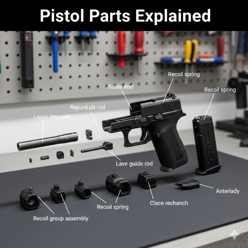 Pistol parts explained beginner safety guide
