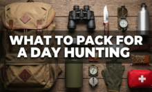 what to pack for hunting