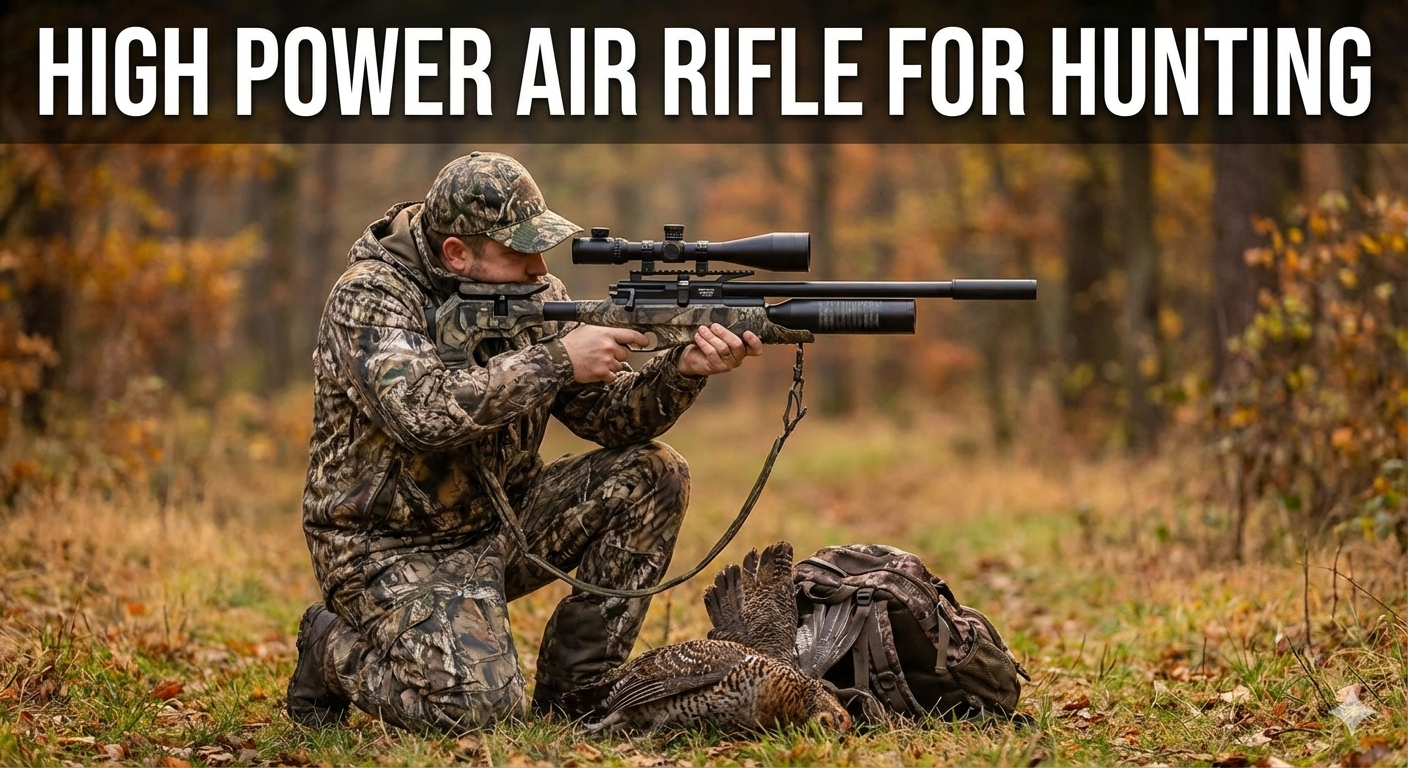 High Power Air Rifle for Hunting