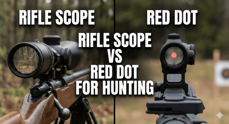 Rifle Scope vs Red Dot for Hunting: How to Choose by Scenario
