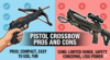 pistol crosbow pros and cons