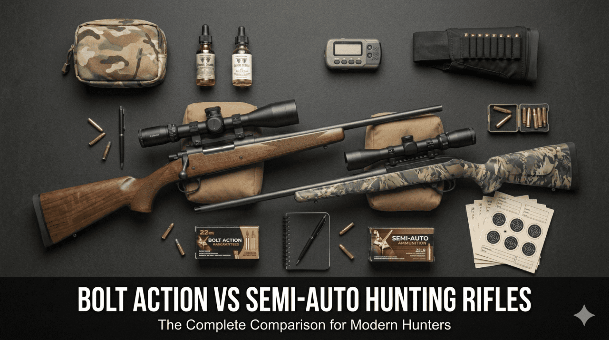 Bolt Action vs Semi-Auto Hunting Rifles