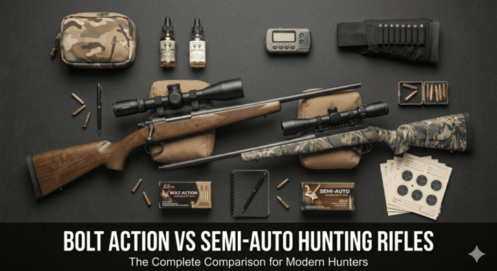 Bolt Action vs Semi-Auto Hunting Rifles: A Complete In-Depth Guide