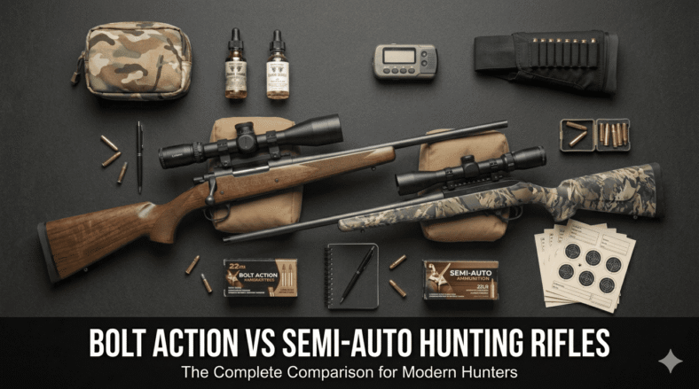 Bolt Action vs Semi-Auto Hunting Rifles