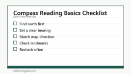 Basic Compass Reading How to Read a Compass: Bearings, Declination, Map Orientation, and Safety