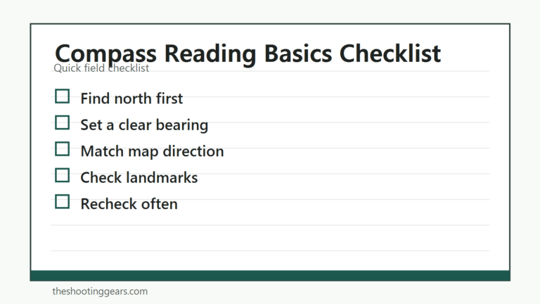 How to Read a Compass: Bearings, Declination, Map Orientation, and Safety