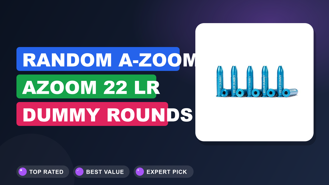 Random A-Zoom Azoom 22 LR Dummy Rounds