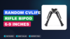 Random CVLIFE Rifle Bipod 6-9 Inches Picatinny