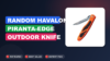 Random Havalon Piranta-Edge Outdoor Knife + 12
