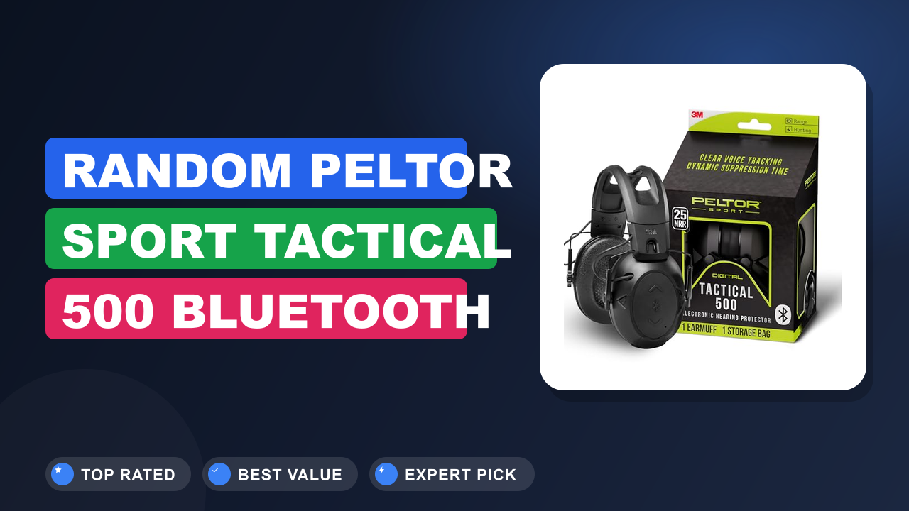 Random Peltor Sport Tactical 500 Bluetooth Hearing