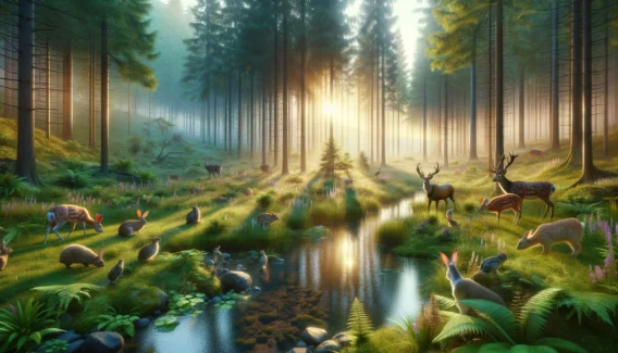 The Great Adventure: Hunting Animals in the Forest