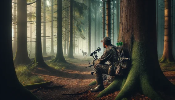 Encountering the Monarch: Strategic Moves After Bumping a Big Buck