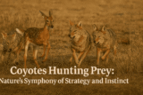 Coyotes Hunting Prey: Nature’s Symphony of Strategy and Instinct