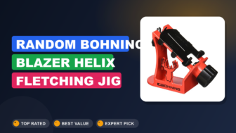 Random Bohning Blazer Helix Fletching Jig Red