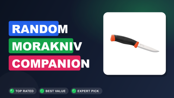 Random Morakniv Companion Fixed Blade Outdoor Knife