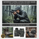 Waterproof Hunting Clothing for Rainy Season | Stay Dry & Hunt Longer
