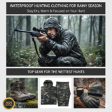 Waterproof Hunting Clothing for Rainy Season | Stay Dry & Hunt Longer